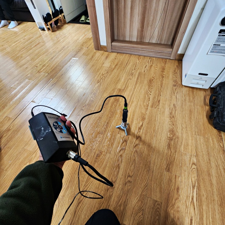 추가 누수 탐지를 위한 정밀 작업