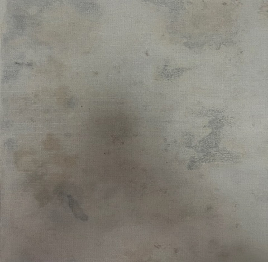 벽면에 남은 누수 얼룩