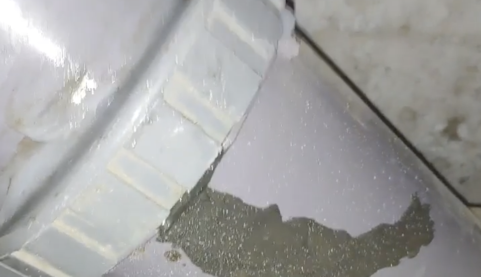 배관 교체 후 연결 상태 확인