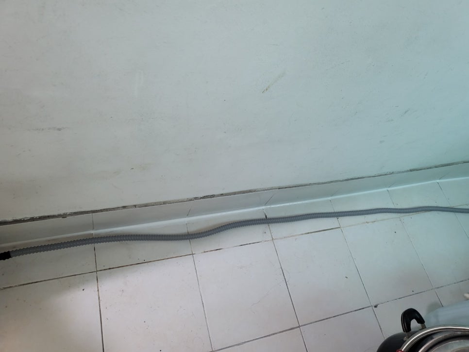 공압 탐지를 진행하는 현장