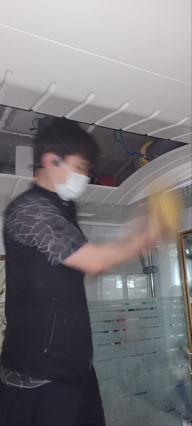 인테리어 보수 작업 현장