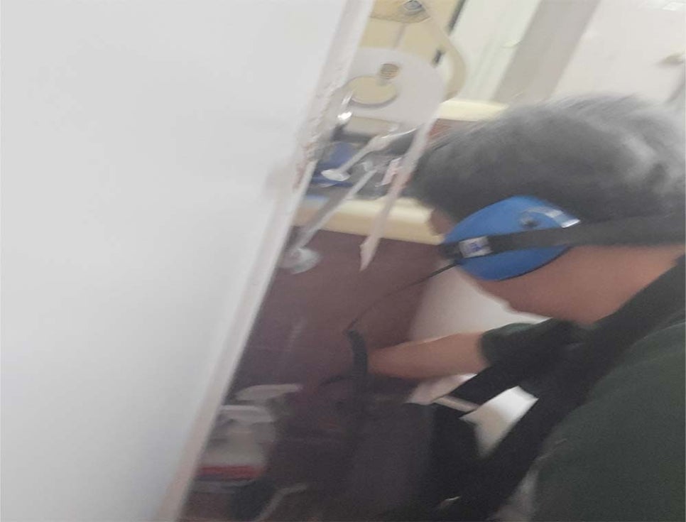 누수 점검 참고 사진
