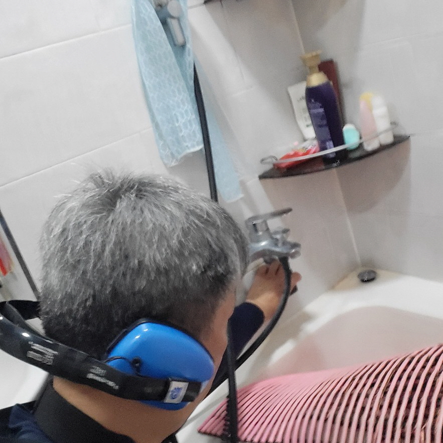 누수 점검 참고 사진