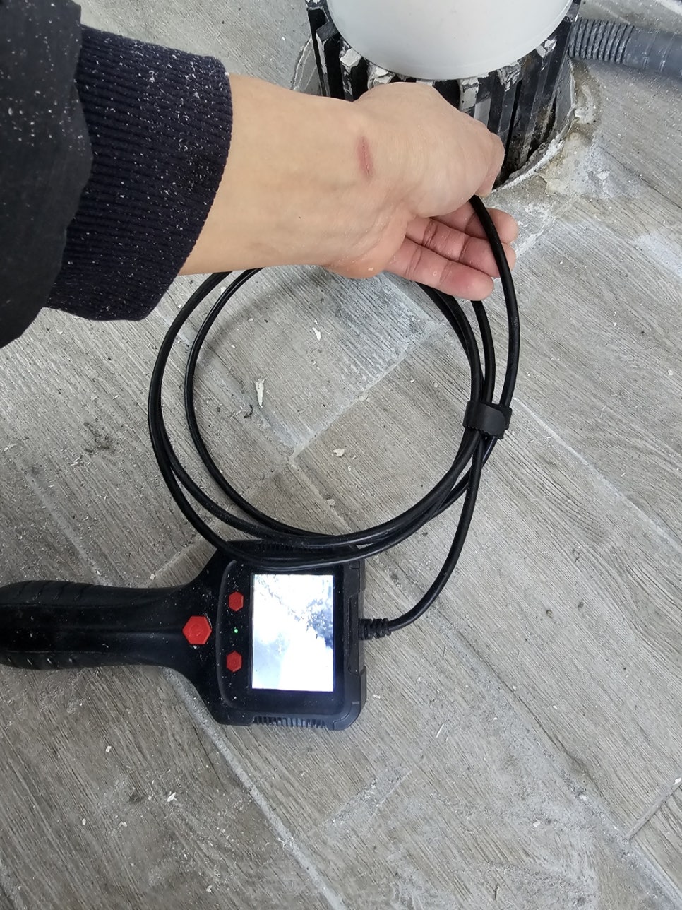 누수 점검 참고 사진