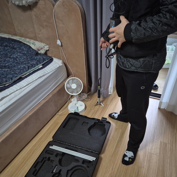 공사 완료 후 정리된 공간