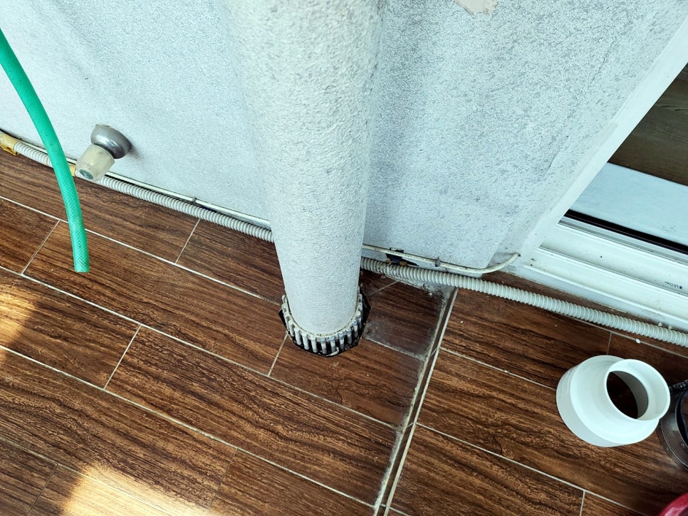 배관 및 주변 환경 점검