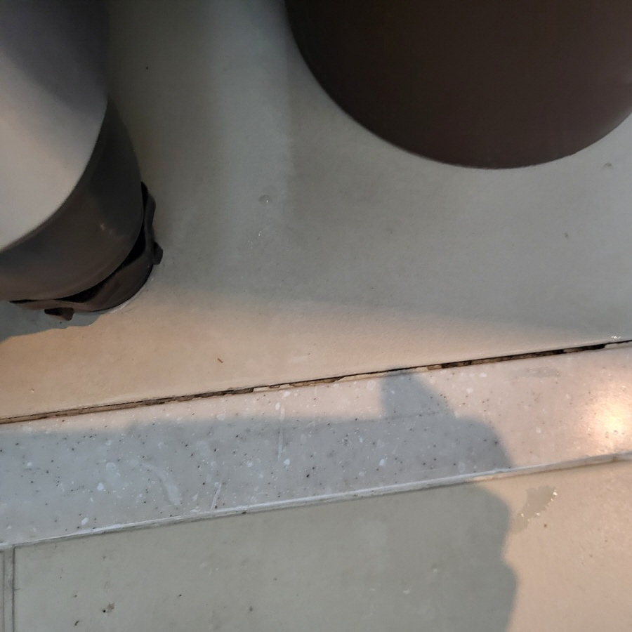 누수 점검 참고 사진