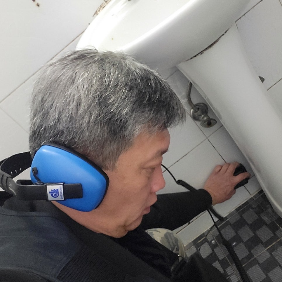 수전 및 배수구 주변 상태 파악