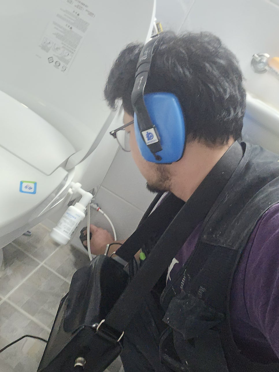 세면대 주변 누수 여부 점검