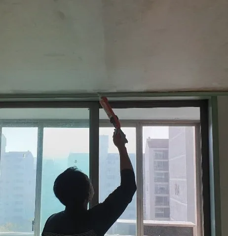 누수 테스트를 통해 이상 여부를 최종 확인하는 단계